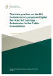
            Image depicting item named National submission to EU consultation on Digital Services Act package